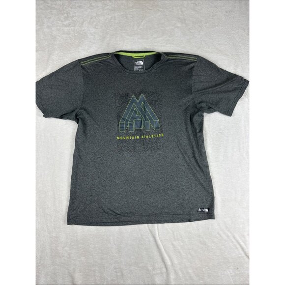 The North Face T Shirt Mens Medium Gray Mountain Athletics Outdoors Athleisure - Picture 1 of 8